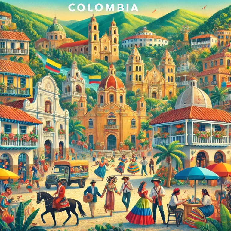 Viajar por Colombia: descubre pueblos encantadores y tesoros escondidos